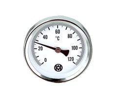 Teploměr Se Zadním 1/2"napojením A Jímkou50mm, Dn100mm, 0-120°c