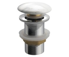 Sapho Dalma Umyvadlová Výpust 5/4“, Click-clack, Carrara