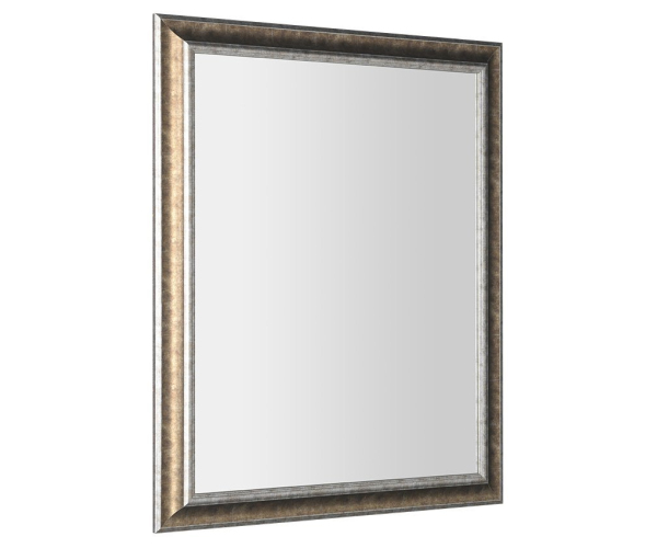Sapho Ambiente Zrcadlo V Dřevěném Rámu 72x92cm, Bronzová Patina