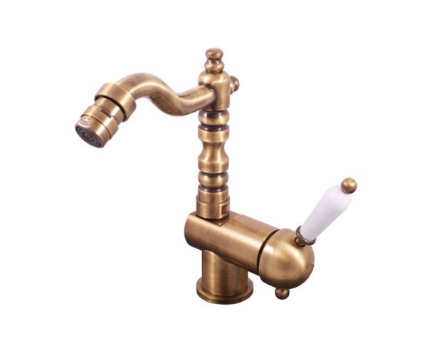 Bidetová baterie  bez výpusti LABE Stará mosaz (Bronz) 3/8" L508.0/9SM