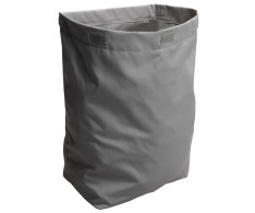 Sapho Prádelní Koš Do Skříně 310x500x230mm, Suchý Zip, šedá