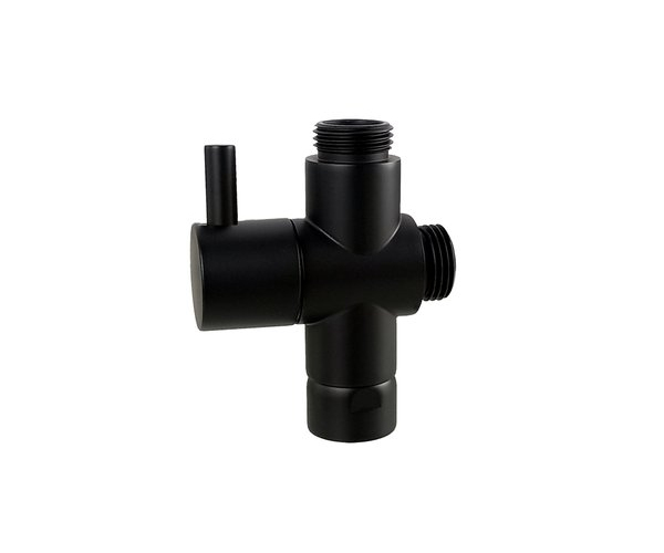 Keramický Přepínač 1/2x1/2xm1/2, Pro Tyč Tevere Black Matt