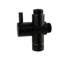 Keramický Přepínač 1/2x1/2xm1/2, Pro Tyč Tevere Black Matt