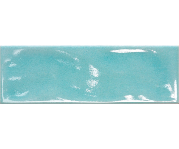 Retro obklad Tonalite Kraklé acqua chiara 10x30 - tyrkysová