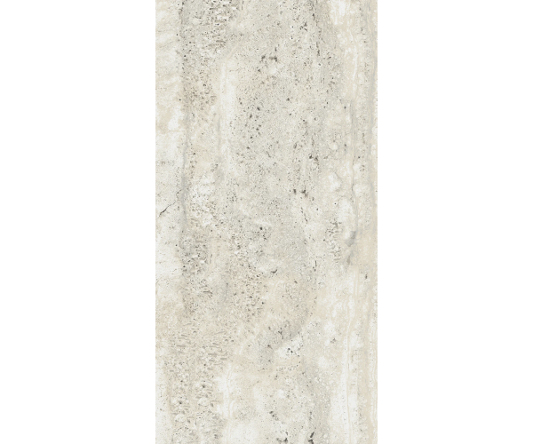 Dlažba jako travertin Deceram Italy Travertino Misty SP 60x120 Rett. - šedá (skladem)