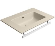 Gsi Pura Keramické Umyvadlo Slim 62x46cm, Bez Otvoru, Creta Mat
