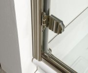 Gelco Antique Sprchové Dveře Otočné, 800mm, Levé, čiré Sklo, Bronz, Světlý Odstín