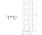 Sapho Block Otopné Těleso 280x1330 Mm, černá Mat
