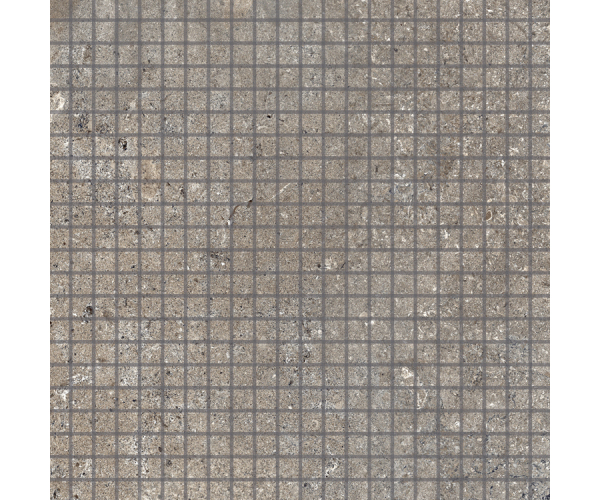 Mozaika Ascot Signature Stone Mosaico Anticato Dark 30x30 Nat. Rett. - šedá