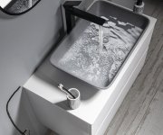 Sapho Dimy Stojánková Umyvadlová Baterie Vysoká, černá Mat