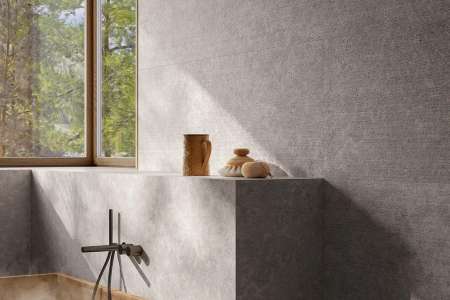 Luxusní šedý obklad nejen do kuchyně Sant Agostino Unionstone 2 Cedre Grey 60x120
