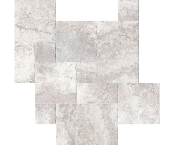 Dlažba jako kámen Codicer Crosscut Silver RD3 44x66 Modular - šedá