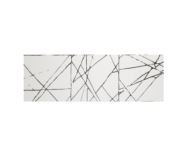 Vzorovaný dekor APE Click Decor Click Art I White 40x120 