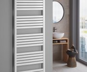 Bruckner Grunt Otopné Těleso Rovné 500x1610 Mm, Středové Připojení, Bílá