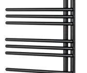 Aqualine Poseidon Otopné Těleso 450x1140mm, černá Mat