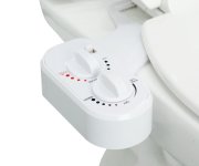 Aqualine Easy Cleaning Přídavný Bidet Na Studenou A Teplou Vodu, Polypropylen