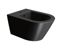 Gsi Kube X Bidet Závěsný 36x55cm, černá Mat