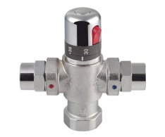Sapho Termostatický Regulátor Teploty Vody, 1", Pro 4 Až 8 Odběrných Míst, Chrom