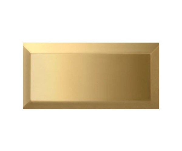 Luxusní obklad El Barco Paris Brillant Biselado Doré GOLD 7,5x15 - zlatá