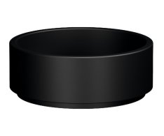 Kerasan Oke Keramické Umyvadlo Na Desku, ø 40cm, černá Mat