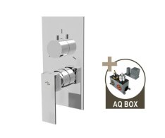 Docks, Podomítková Sprchová Baterie Pro 3 Odběrná Místa, S Aq-boxem A Keramickým P