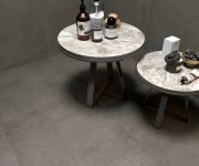 2cm dlažba jako kámen Deceram Outdoor DOG Dark 80x80 Rett. - šedá (skladem)