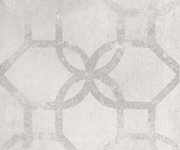 Retro dlažba Colorker Amazonia ZYX Ethnic Off White Decoro 13,8x13,8 MIX - bílá