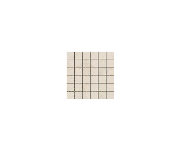 Dlažba jako kámen Coem Versatile Stone Mosaic 5x5 Bianco 30,2x30,2 Luc. Rett. - bílá