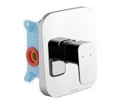 Podomítková baterie 10° Free TD F 066.00, pro R-box - TD F 066.00CR.O1.RB070 Podomítková baterie 1-cestná bez tělesa, chrom X070137