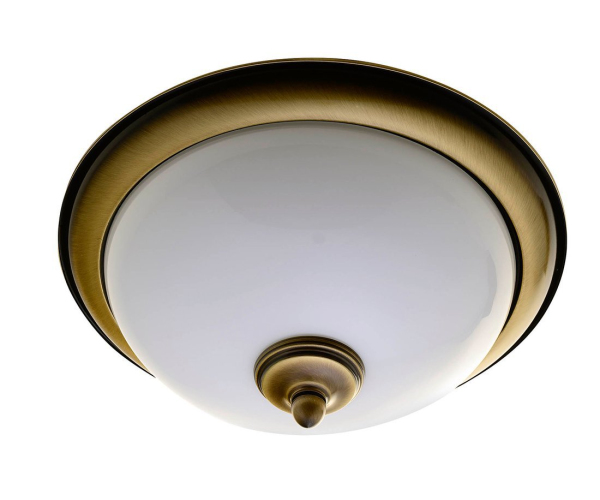 Sapho Gloster Stropní Svítidlo,  ø 315mm,  2xe14, 40w, Ip21, Bronz