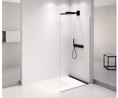 Polysan Architex Black Matt Sprchová Zástěna 1062mm, čiré Sklo