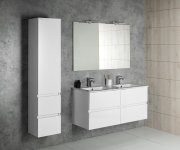 Aqualine Paneda Umyvadlová Skříňka 119x55x45,2cm, Bílá