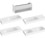 SD Lite 120 skříňka pod umyvadlo - SD Lite 120 skříňka pod umyvadlo bílá X000001867