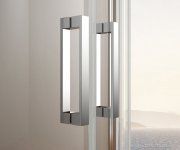 Bruckner Borg čtvercová Sprchová Zástěna 800x800x1950 Mm, čiré Sklo