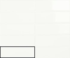 APE Bauh White Glossy 5x15