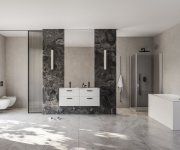 Podomítková baterie Chrome II, pro R-box - CR II 065.20BL.O2.RB070 Podomítková baterie 2-cestná bez tělesa, černá X070466