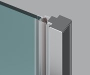 Sprchové dveře Cool! COSD1 - COSD1 90, lesk+transparent X0VV70A00Z1