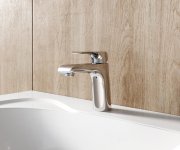 Umyvadlová stojánková baterie Flat bez výpustě - FL 014.00CR Umyvadlová stojánková baterie 151 mm bez výpusti, chrom X070118
