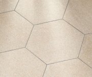 Dlažba jako beton Codicer Basalt Cream 22x25 Hexagonal - béžová
