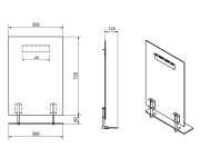 Sapho Koupelnový Set Latus Iv 50,5, Dub Stříbrný
