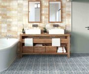 Retro dlažba Aparici Bondi Mirror Natural 59,2x59,2 Rett.