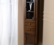 Sapho Retro Skříňka Vysoká 40x170x36cm, Buk, Pravá