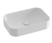 Umyvadlo Ceramic Slim R - Umyvadlo Ceramic Slim R 55, bez otvoru pro baterii, bez přepadu, bílá XJX01155002