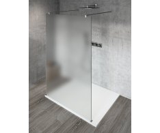 Gelco Vario Chrome Jednodílná Sprchová Zástěna Do Prostoru, Matné Sklo, 800 Mm