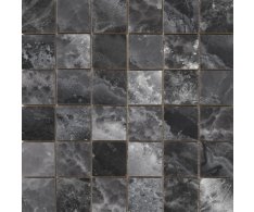 Cifre Lixium Mosaico Black 30x30 Luc. Rett.