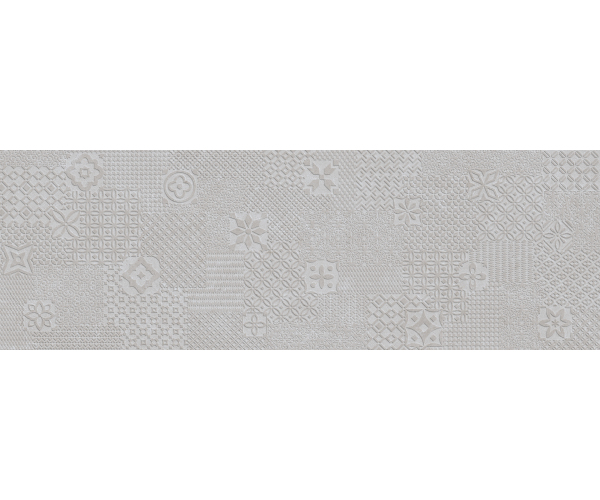 Dekor jako kámen Azuvi Hauteville Stamp Grey 40x120 Mat. Rett. - šedá