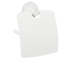 Sapho X-round White Držák Toaletního Papíru S Krytem, Bílá Mat