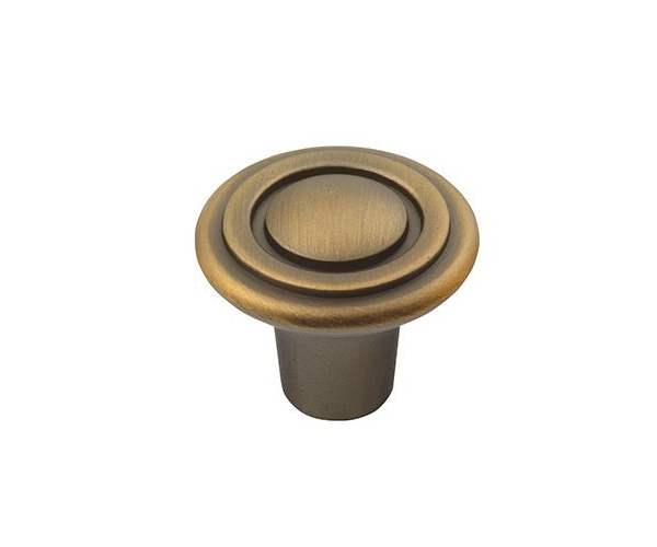 Sapho Retro Kovová úchytka, Průměr 30mm, Bronz