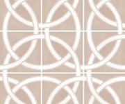 Vzorovaná dlažba Equipe Caprice Deco Loop Pastel 20x20