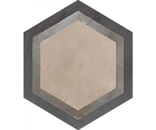 Retro dlažba Marca Corona Terra Cornice vers. F 25x21,6 cm 